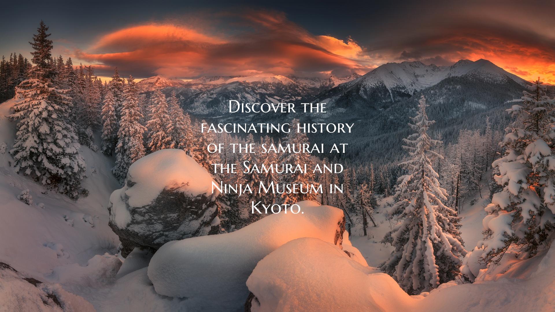 Discover the fascinating history of the samurai at...